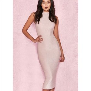 Size XS (2-4) House of CB Frankie Pink midi dress